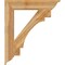 Ekena Millwork Merced Traditional Rough Sawn Bracket, Western Red Cedar, 6"W x 36"D x 42"H BKT06X36X42MRC01RWR - alternate 4